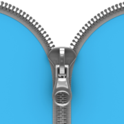 zipper stock image