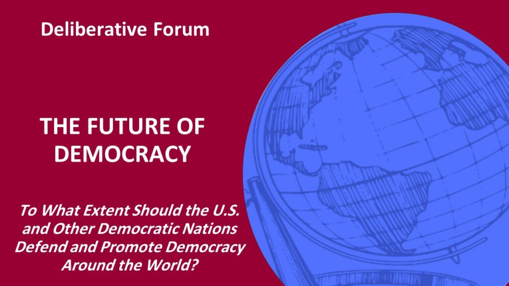 Cover Image for DCI's The Future of Democracy Forum.