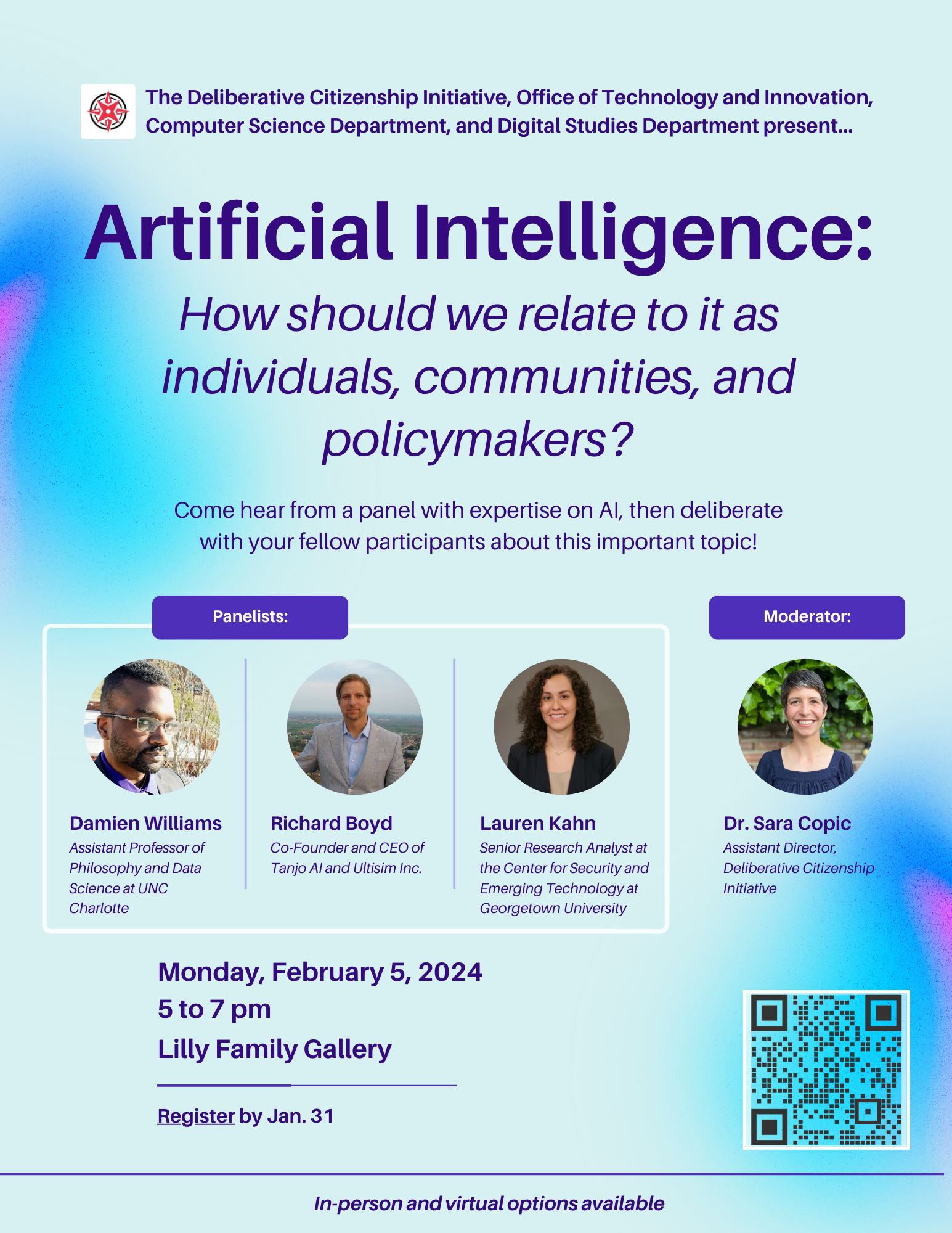 A Deliberative Forum on Artificial Intelligence
