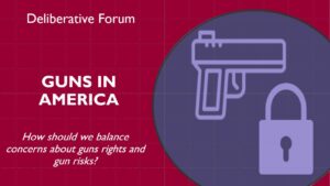 Slide of Guns in America forum.