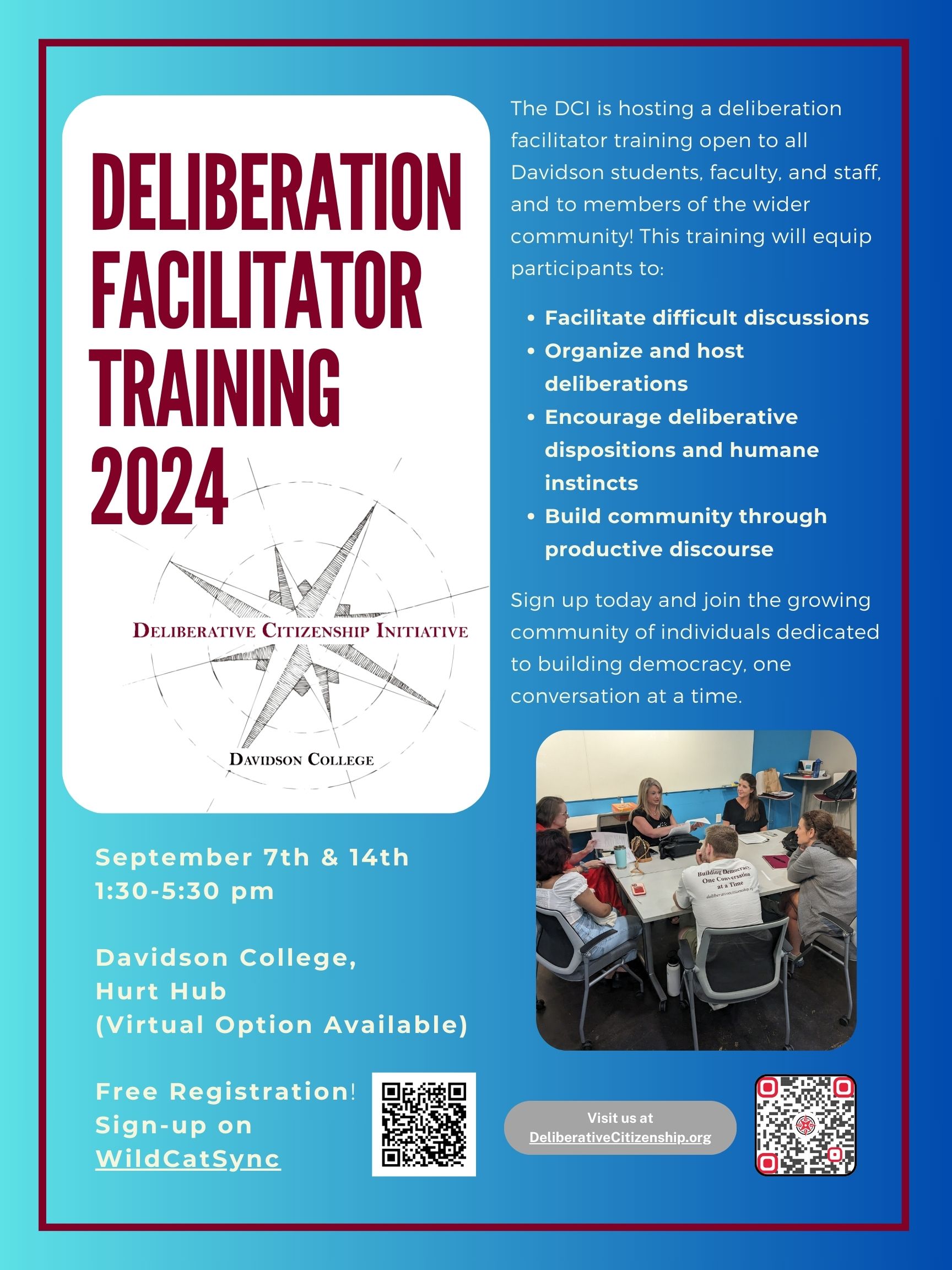 DCI Training Flyer