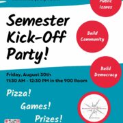 Flyer for Fall Kickoff Party