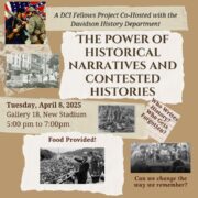 Poster for Deliberative History Forum
