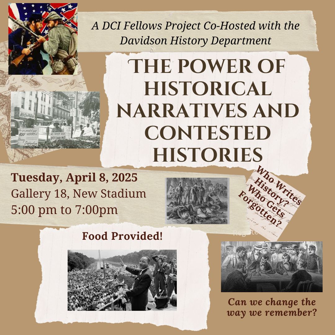 Poster for Deliberative History Forum