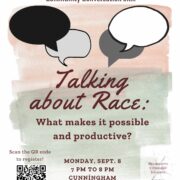 Conversations About Race Mini-Flyer