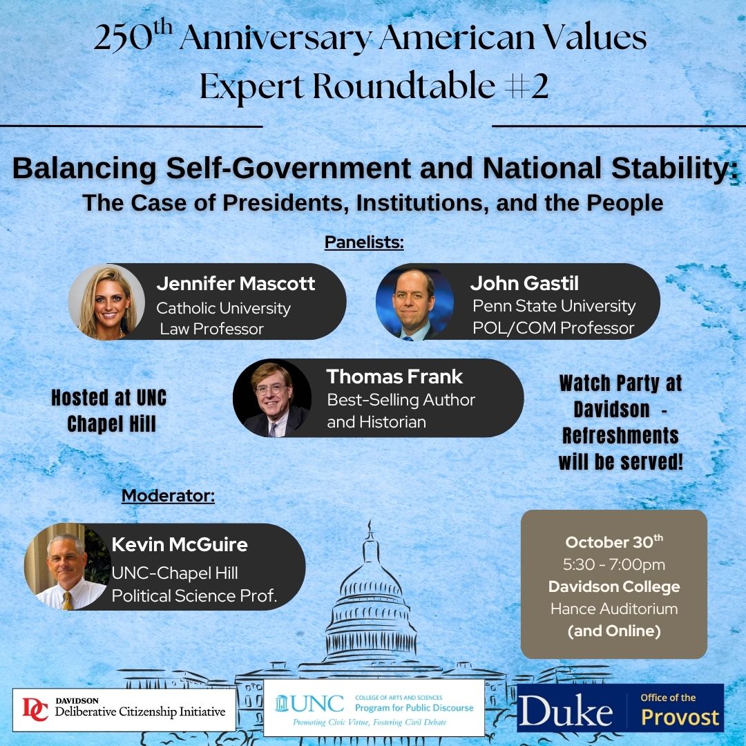 Poster for Expert Roundtable.