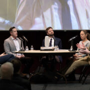 Expert roundtable talking to each other