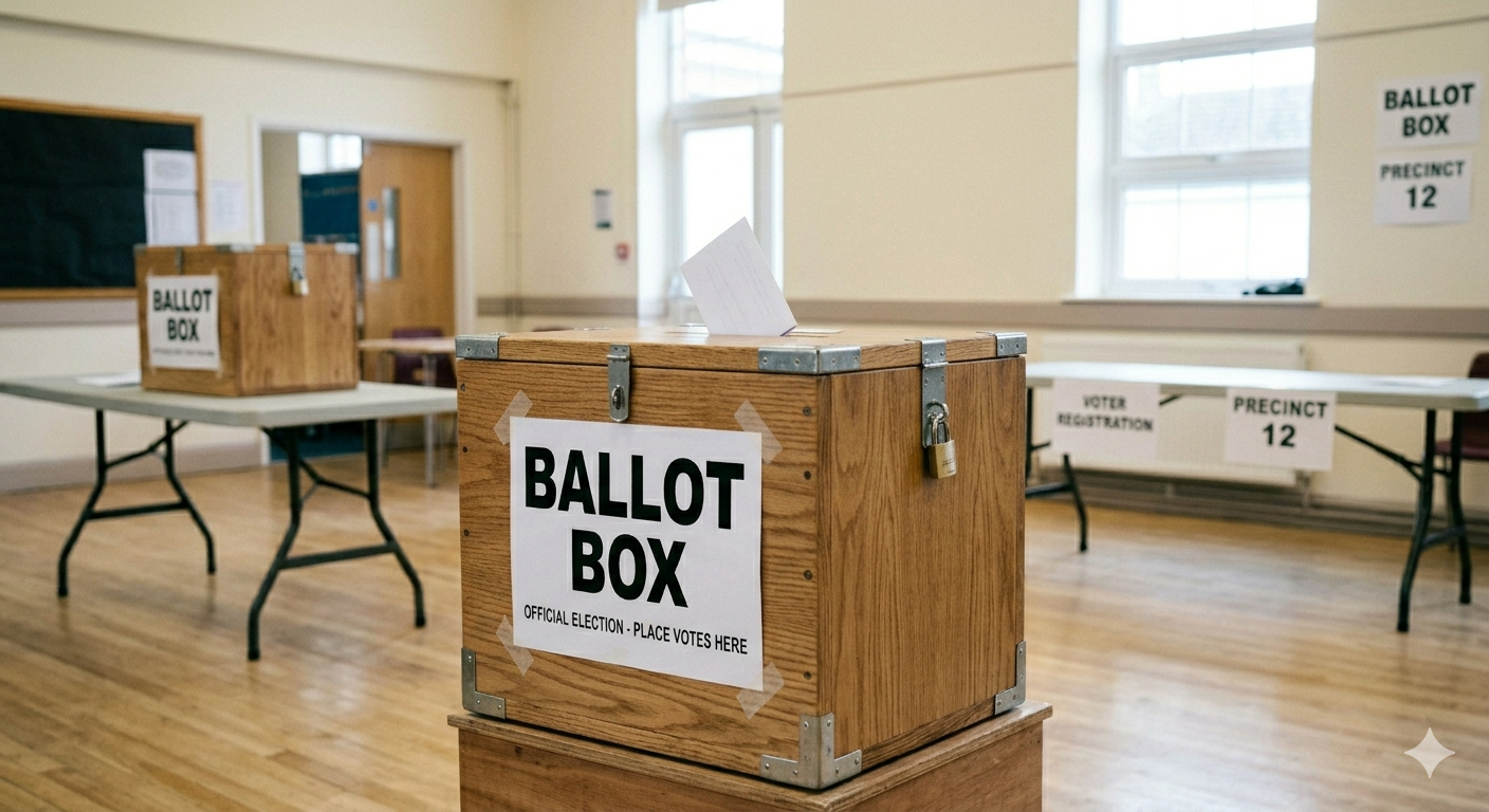 Photo of ballot box
